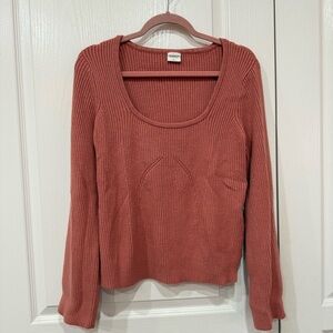 Abercrombie & Fitch Ribbed Knit Sweater
